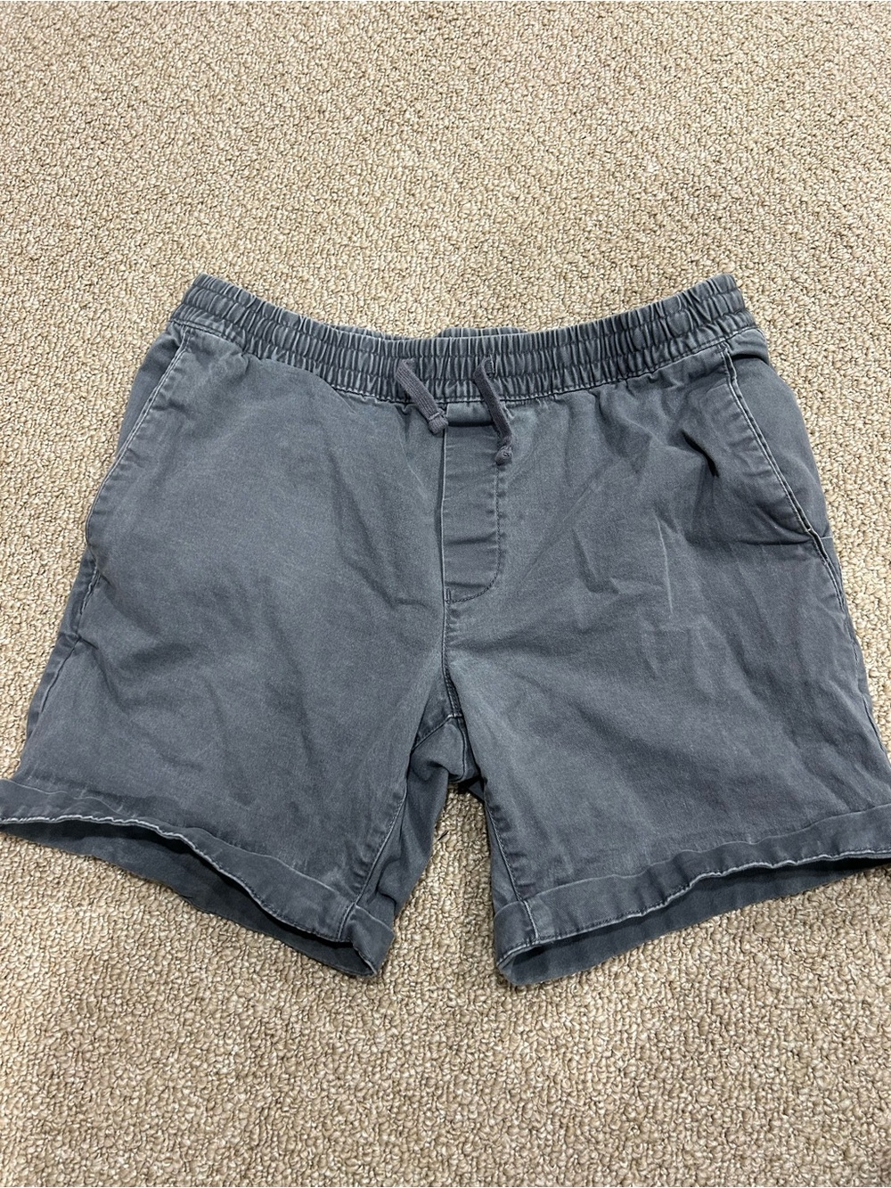 George Men's Charcoal Gray Drawstring Shorts